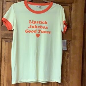 NWT Lula Roe Ringer Tee